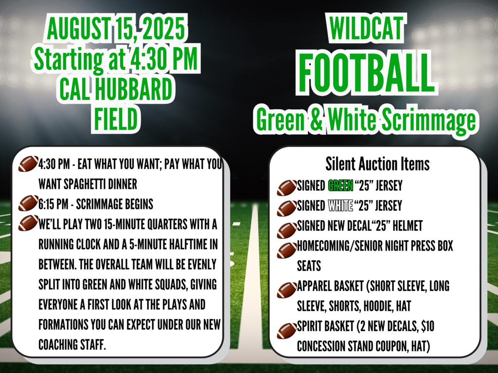 Green & White Scrimmage