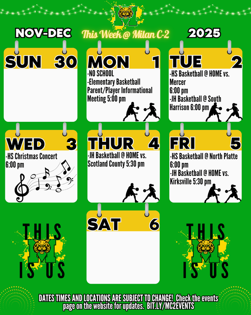 This Week @ Milan C-2