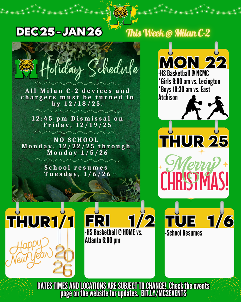 This Week @ Milan C-2