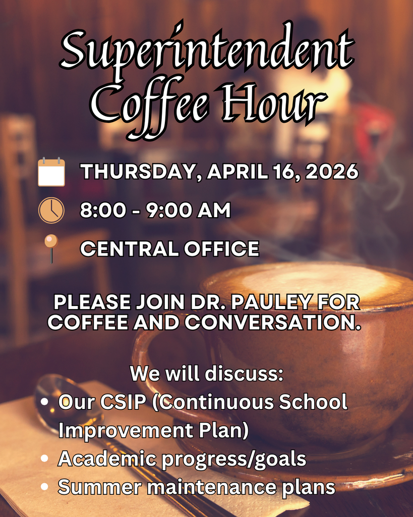 Superintendent Coffee Hour