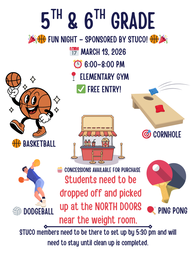 5th & 6th Grade Fun Night