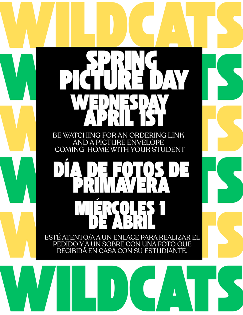 Spring Picture Day 4-1-26