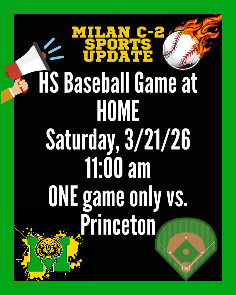 Baseball Update 3-20-26 11:00 am ONE game only at Home vs. Princeton