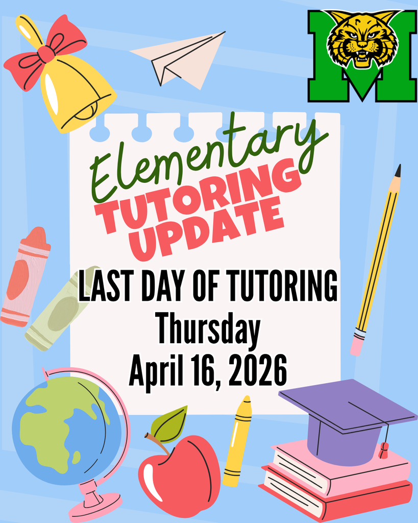 Last day of Elementary Tutoring - 4/16/26