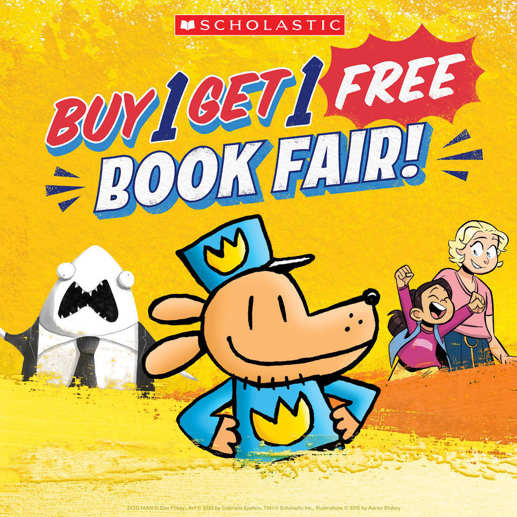 Spring BOGO Book Fair 4-14 to 4-17-26