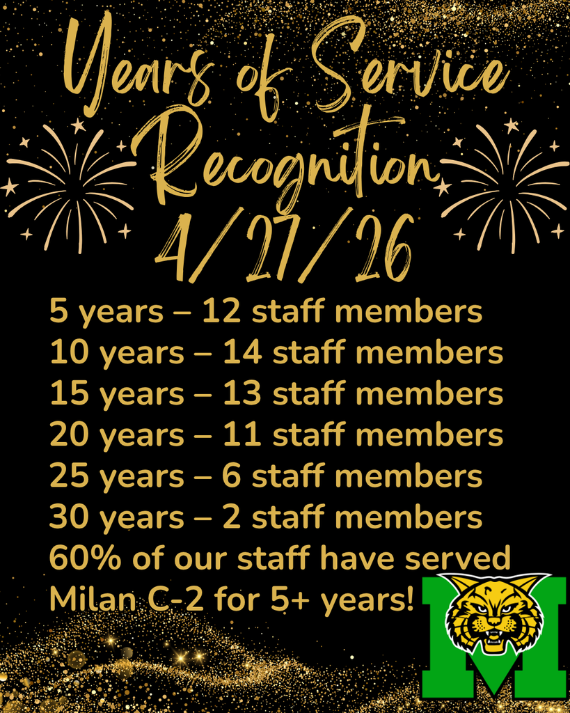 Years of Service Recognition 4-27-26
