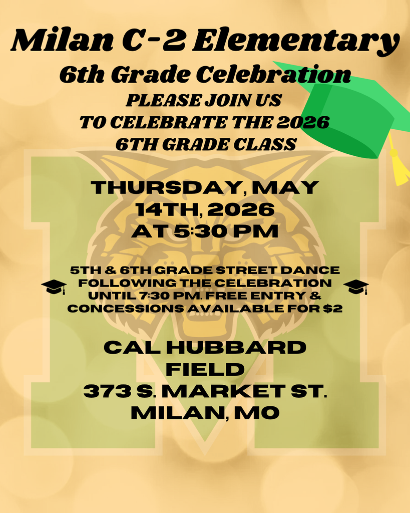 6th Grade Celebration 5-14-26 5:30 pm