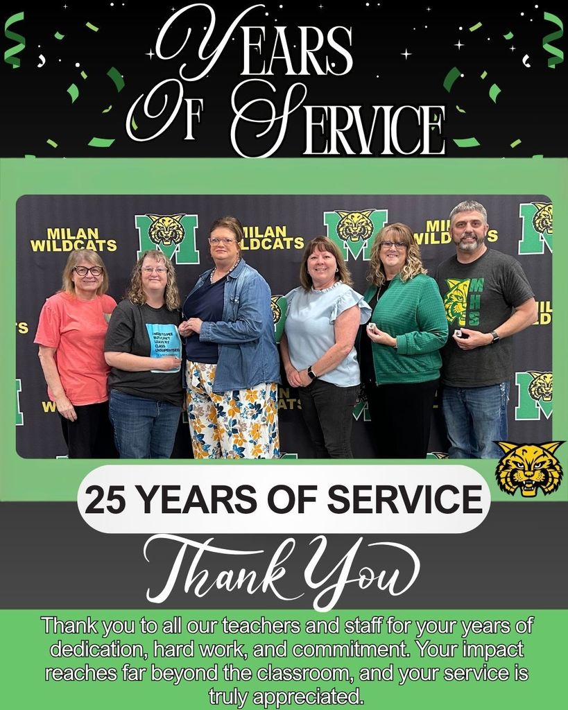 25 Years of Service