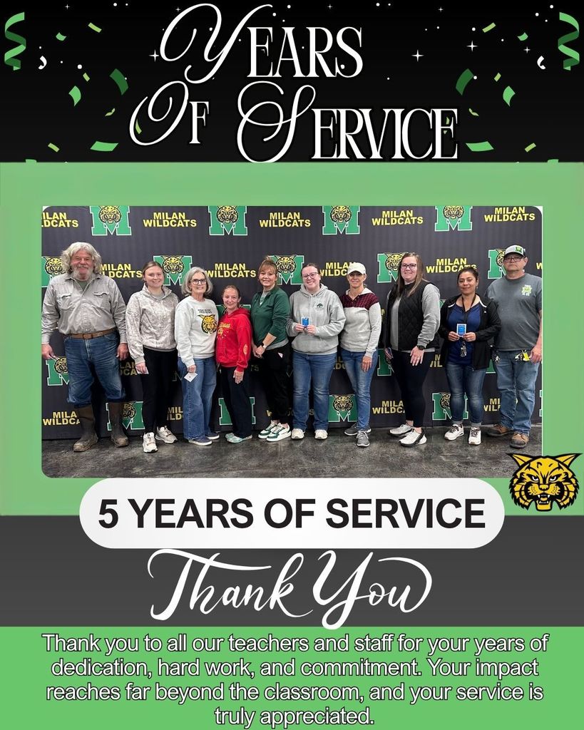 5 Years of Service