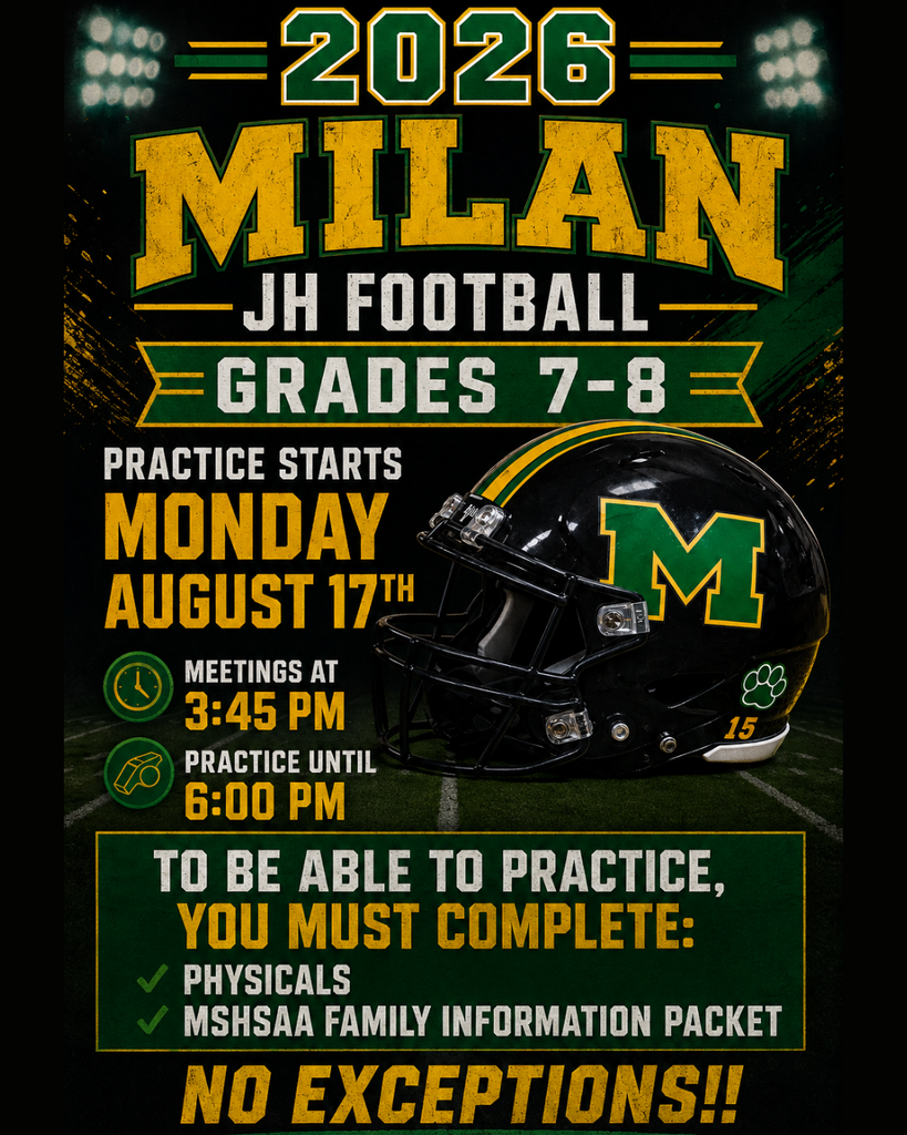 8/17/26 JH Football Practice Starts
