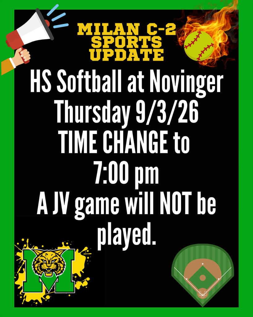 Softball time change 9/3/26