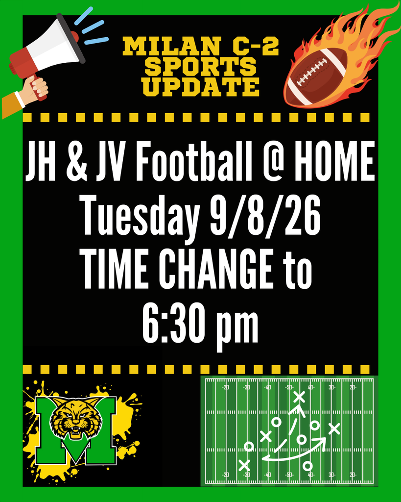 JV & JH Football Time Change 9/8/26