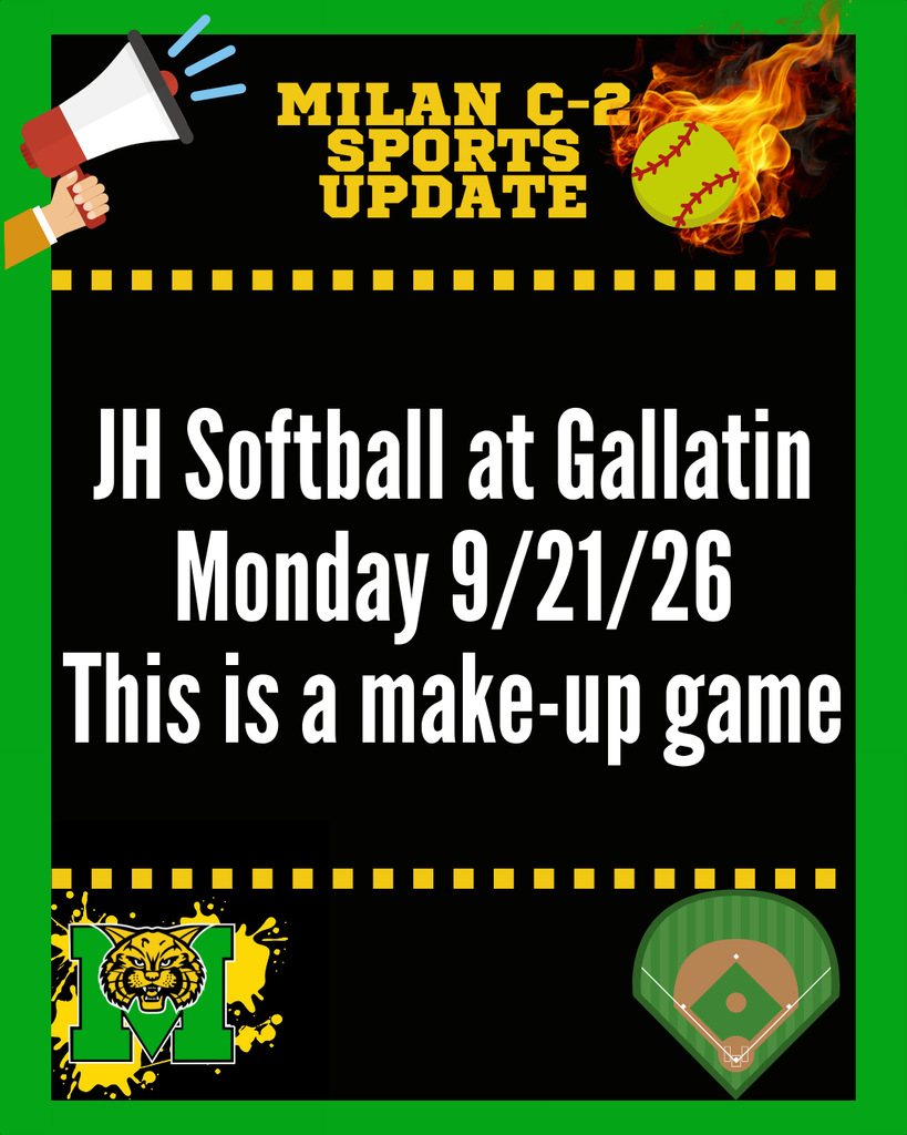 JH Softball Make up Game 9/21/26