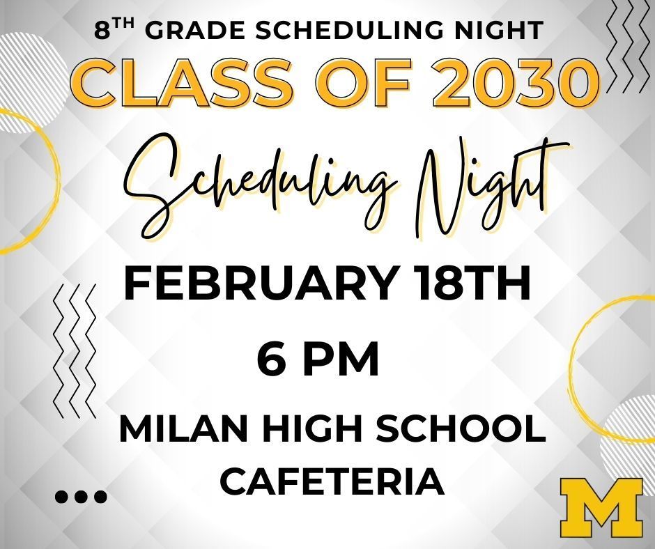 8th Grade Scheduling Night