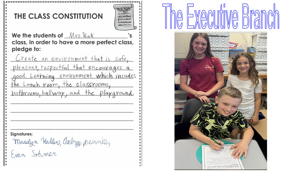 Classroom Executive Branch
