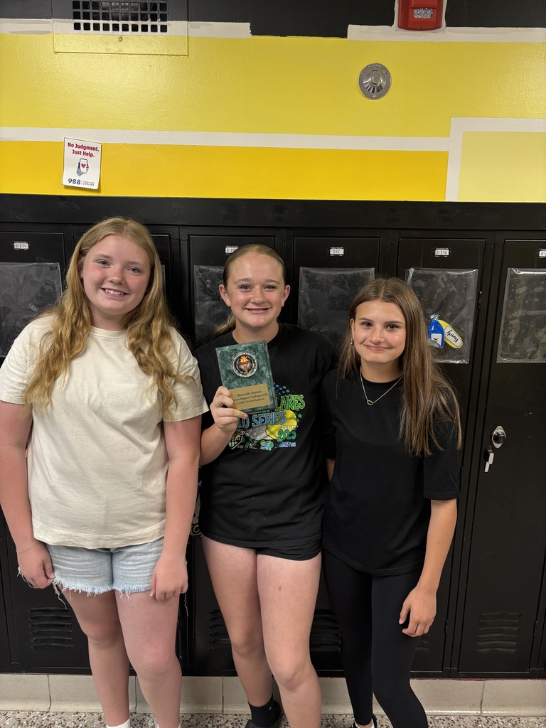 Honorable Mention: Rileigh Hountz , Paisley Goodpaster, Carlie Fluegeman