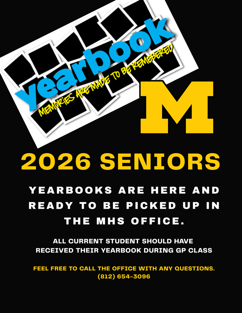Yearbooks are in.