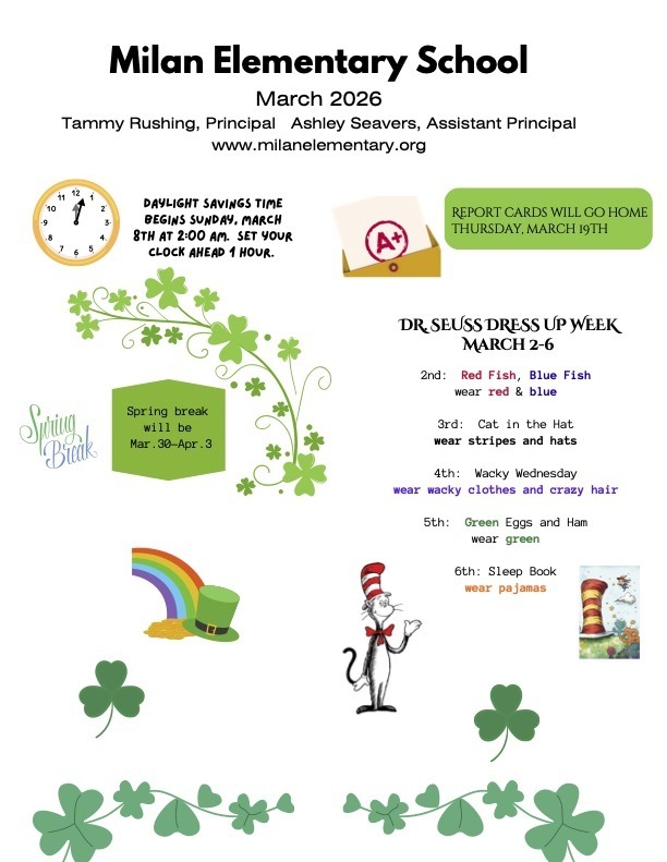 MES March Newsletter