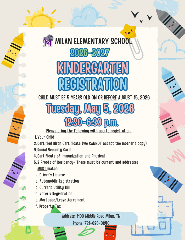 Kindergarten Registration