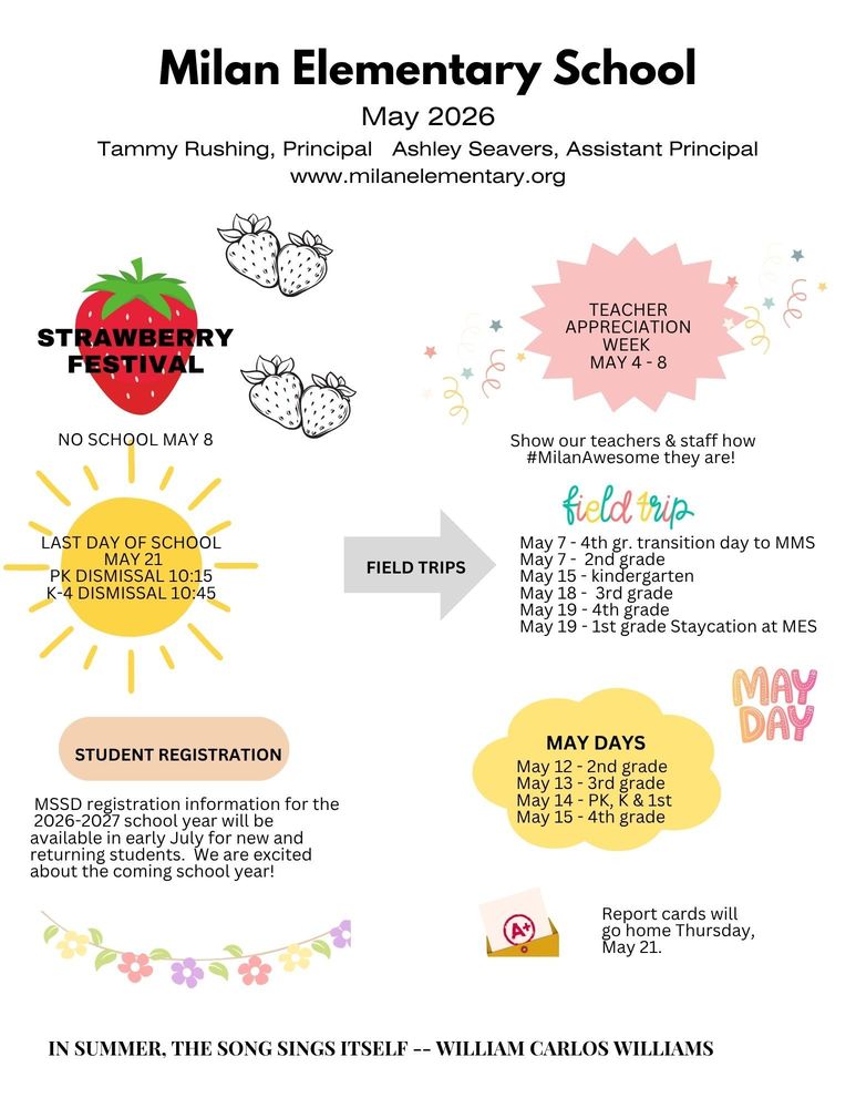 May newsletter