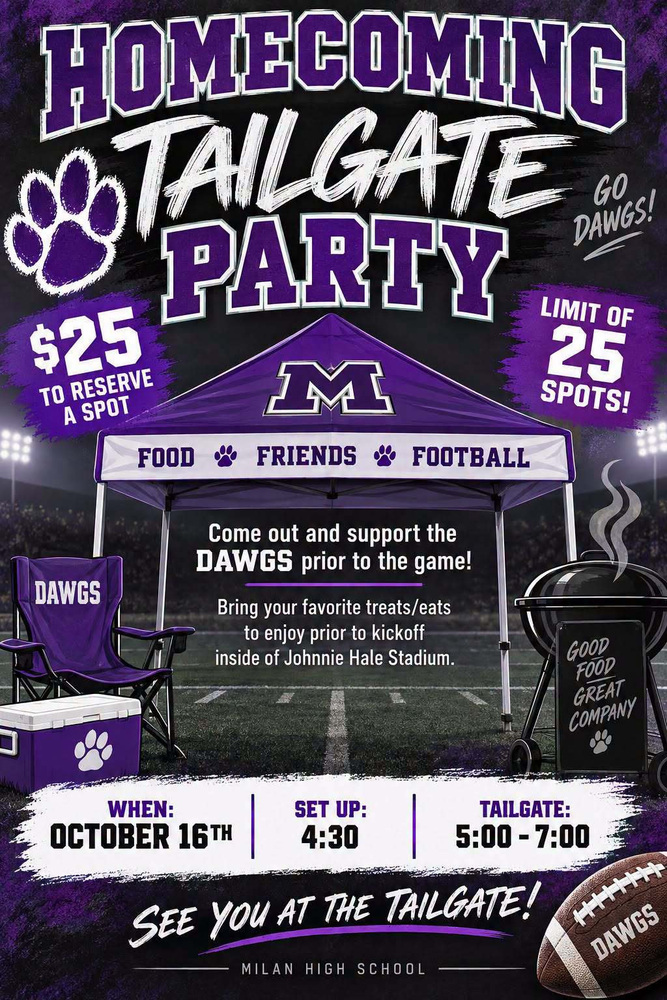 Homecoming Tailgate Party