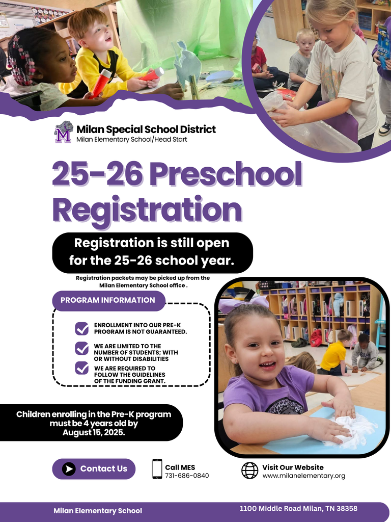PREK Registration is now open