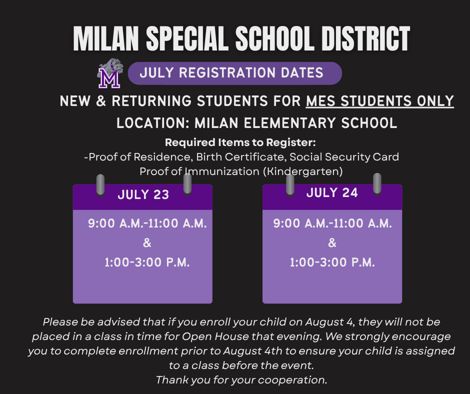 Additional Registration Days