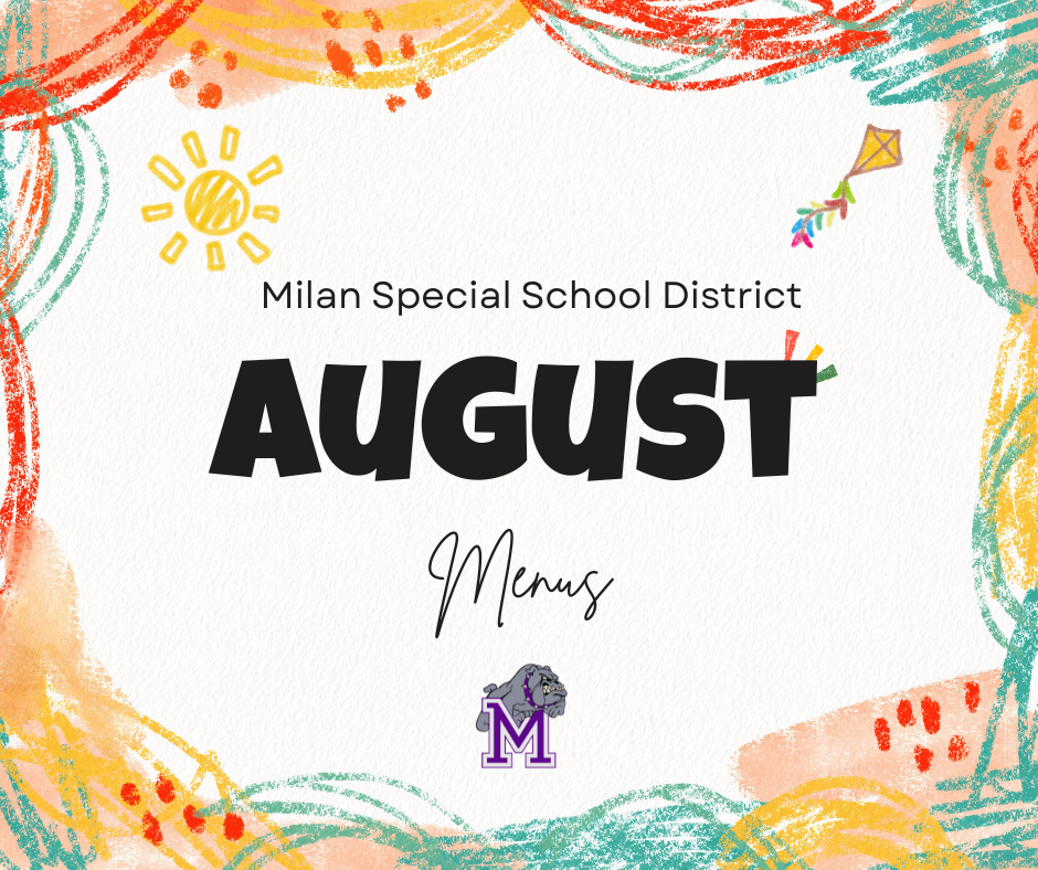 August Menus