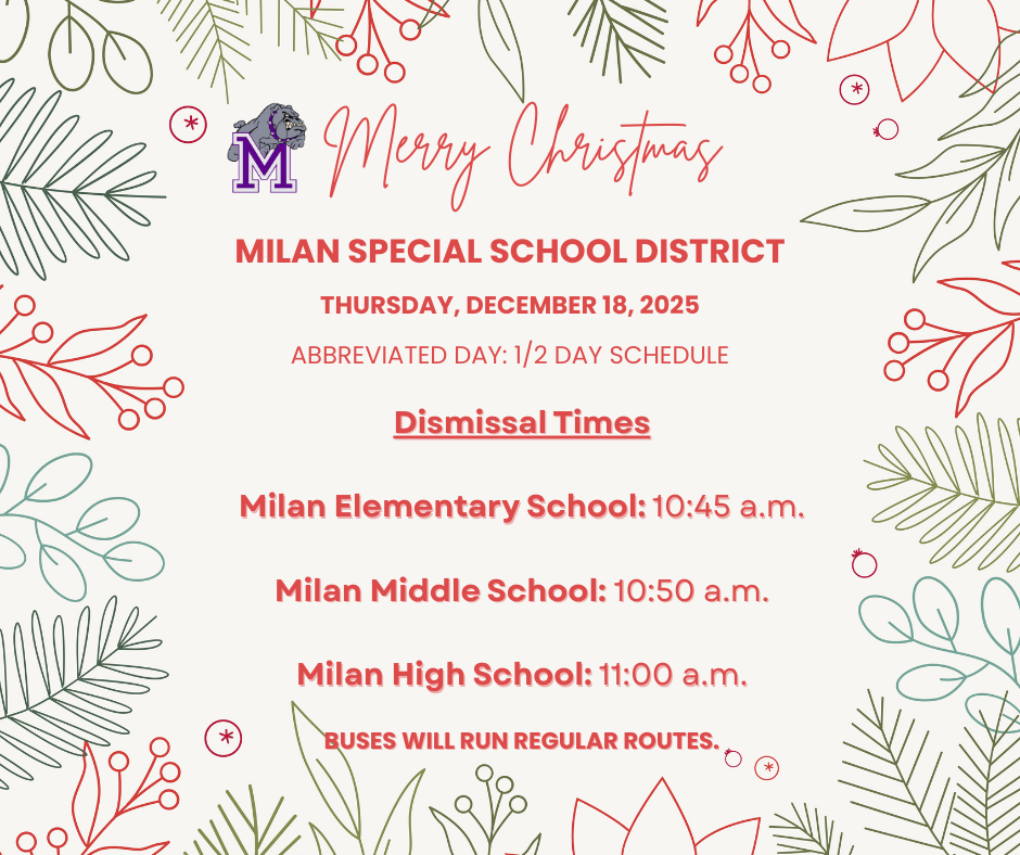 Dismissal Schedule