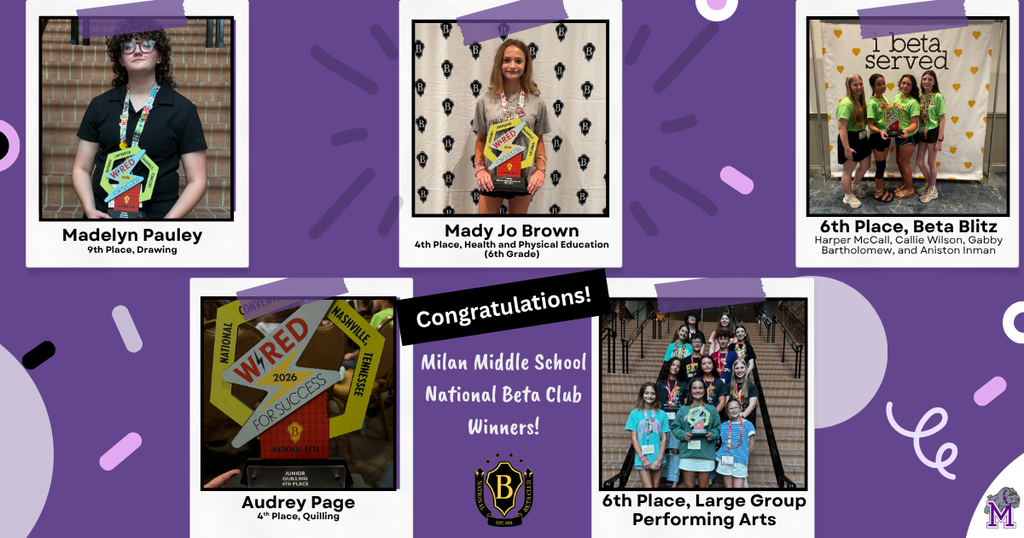 National Beta Club Winners