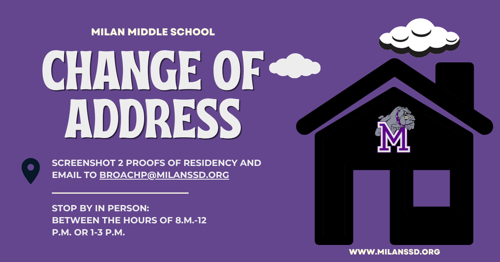 Change of Address