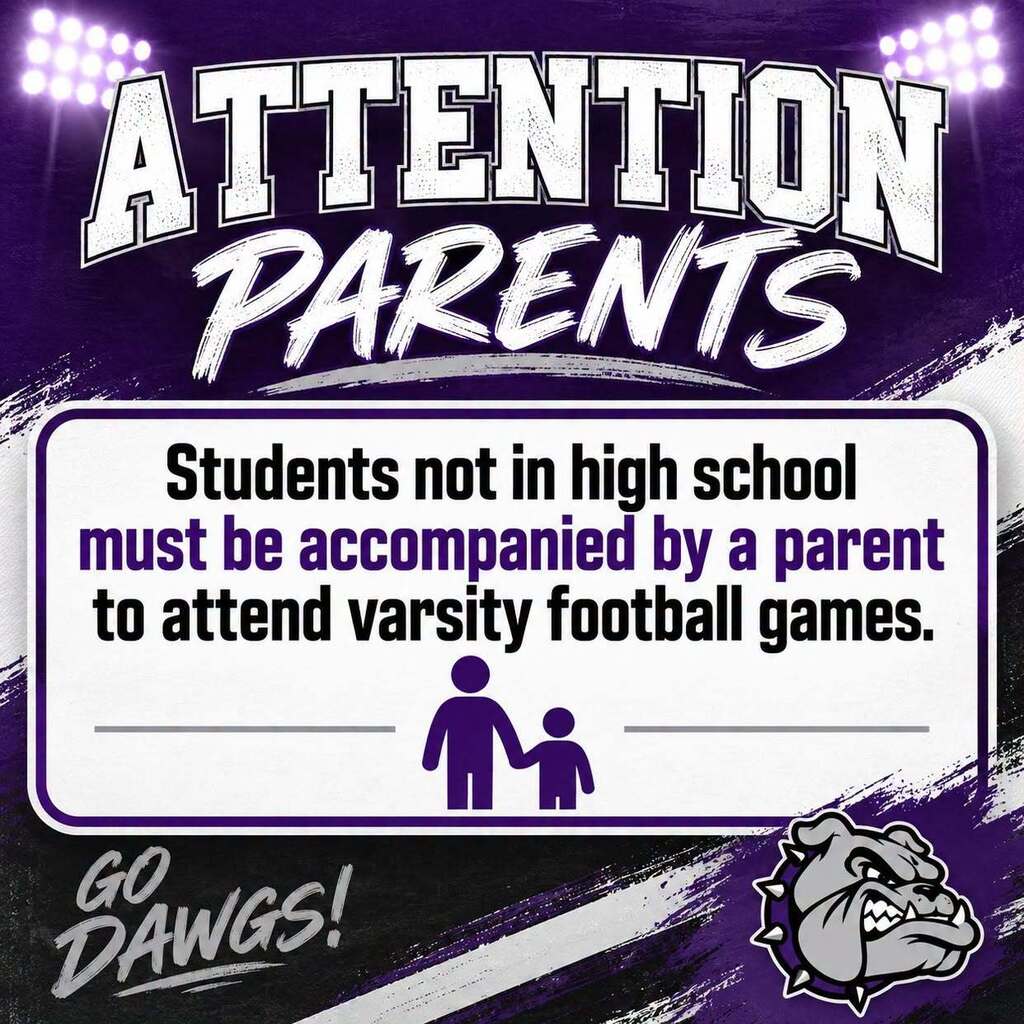 Reminder for Parents