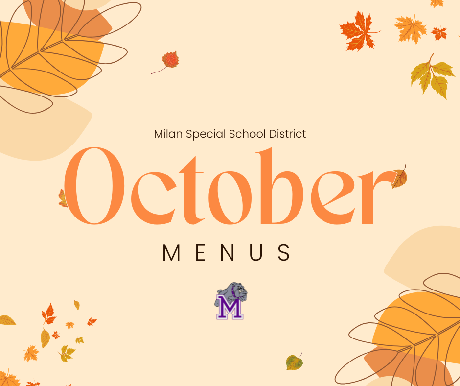 October Menus
