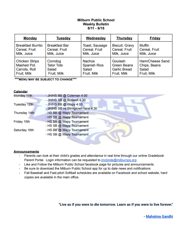 bulletin