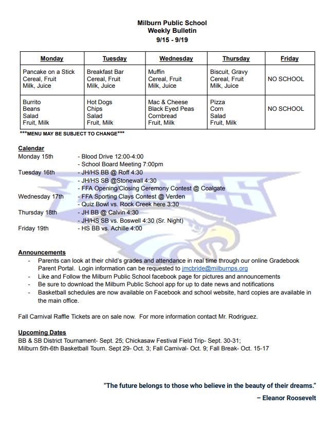 bulletin