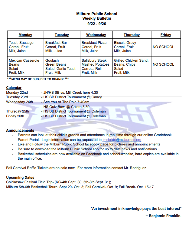 bulletin