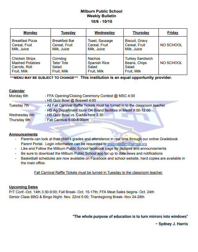 bulletin
