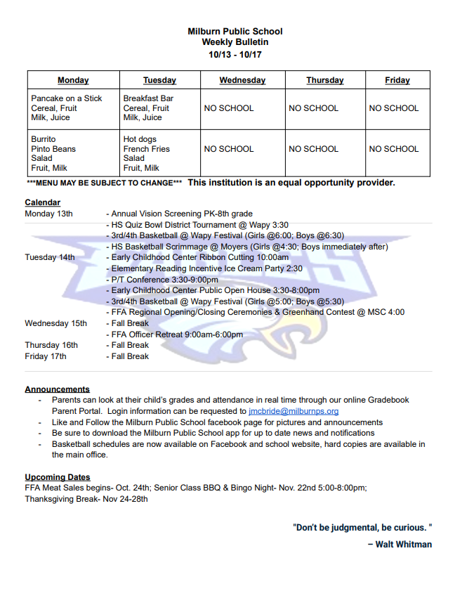 bulletin