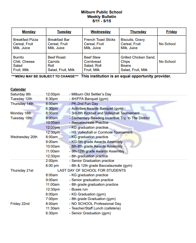 bulletin