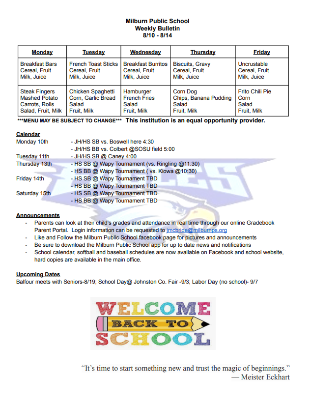 bulletin