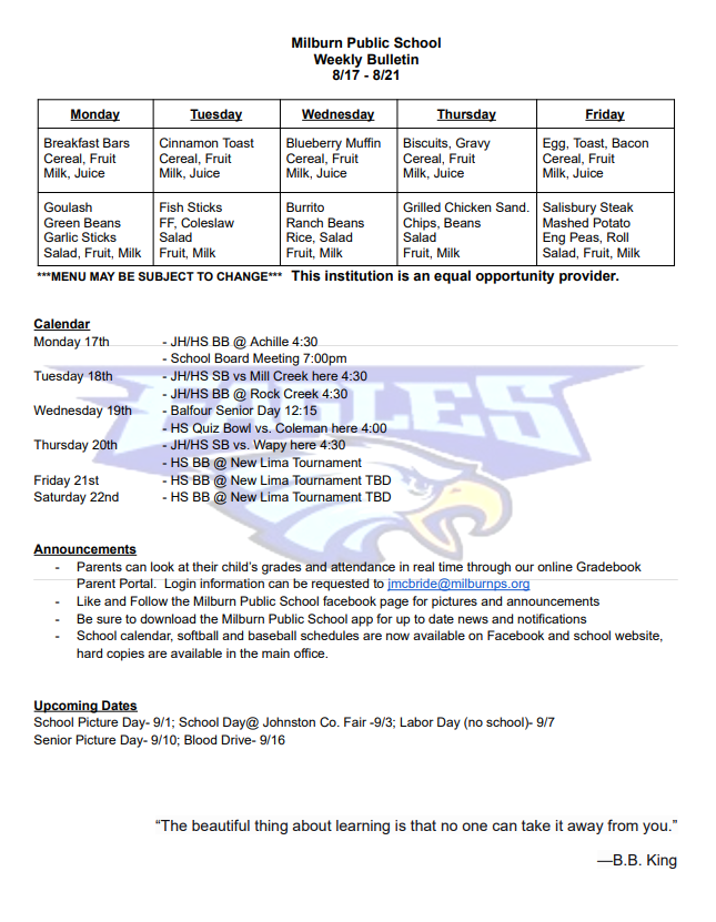 bulletin