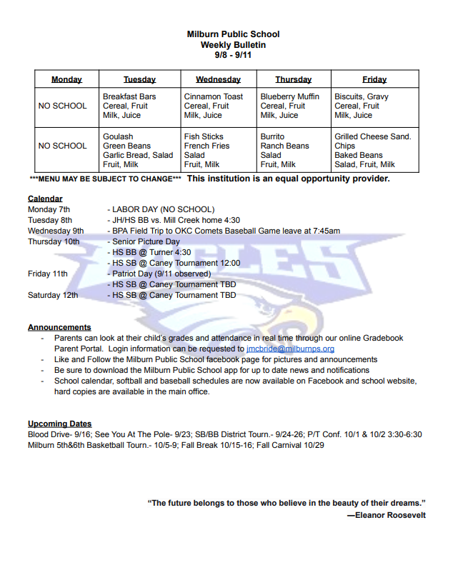 bulletin
