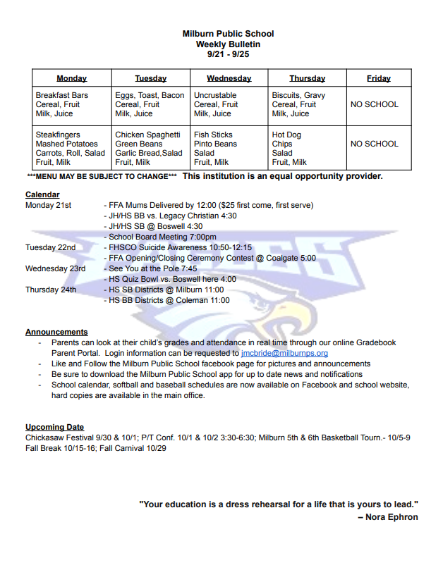 bulletin