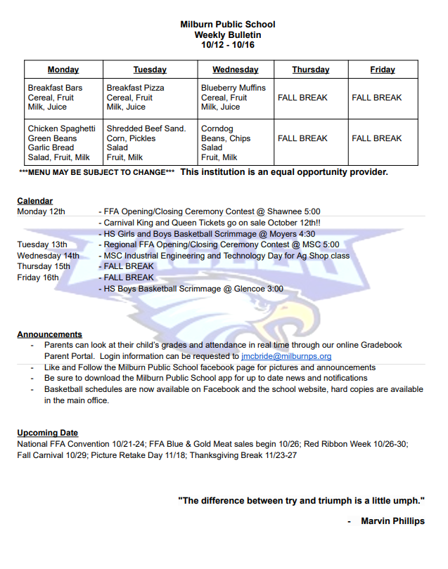 bulletin