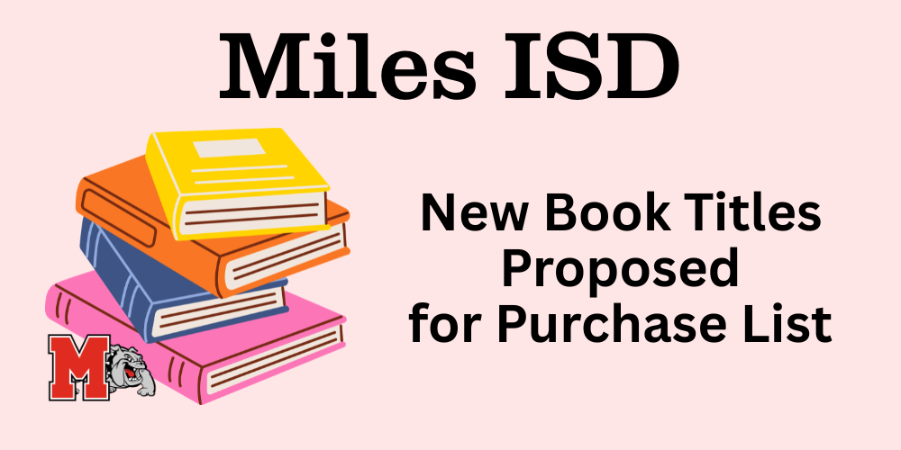 New Book Titles Proposed for Purchase List