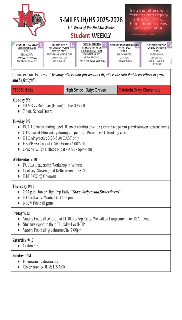Student Weekly-5