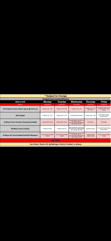 boys athletics