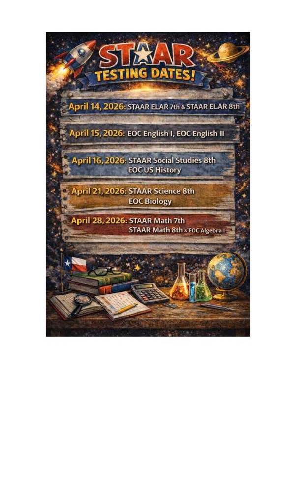 STATE Assessment Dates
