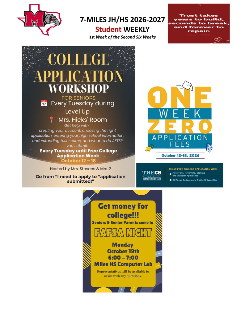 College Application Info