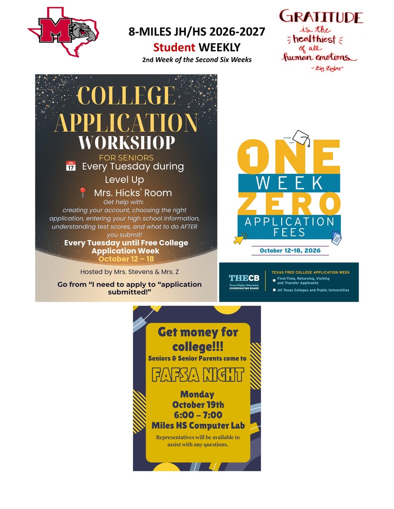 College Application Info